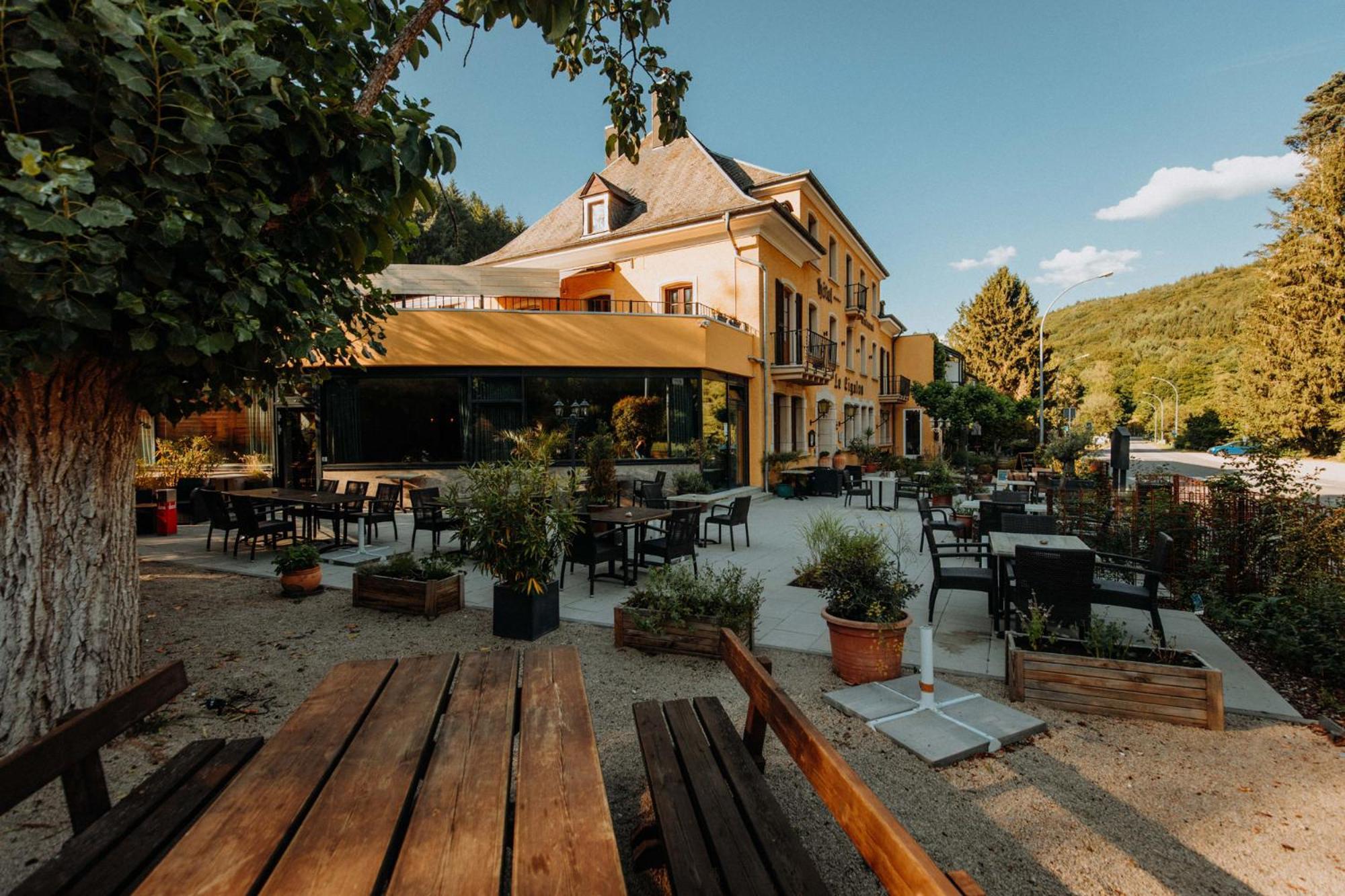Hotel Restaurant Le Cigalon Waldbillig Exterior foto